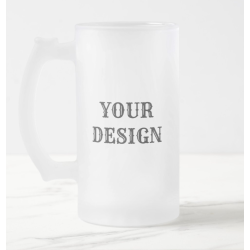 Jarra de cristal mate Personalizable