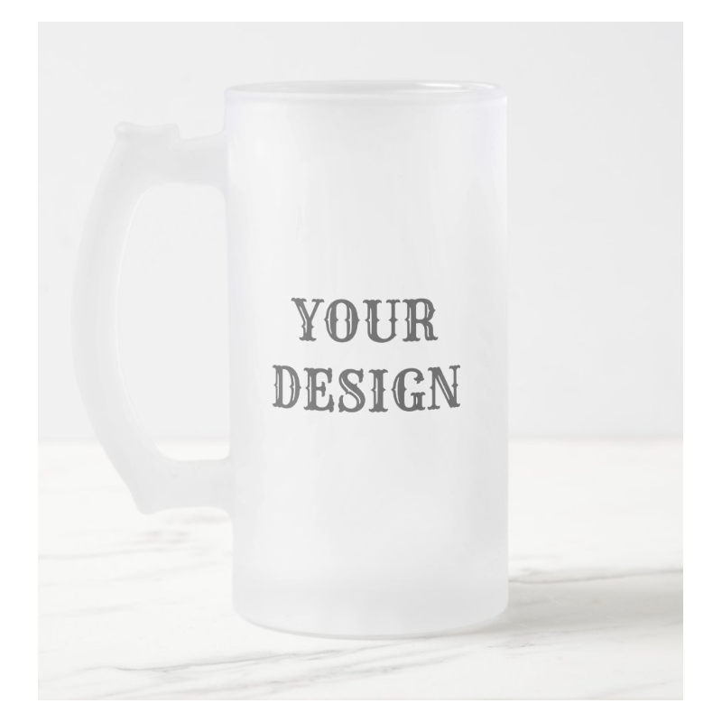 Jarra de cristal mate Personalizable