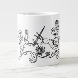 Taza Ceramica, Medieval Figth