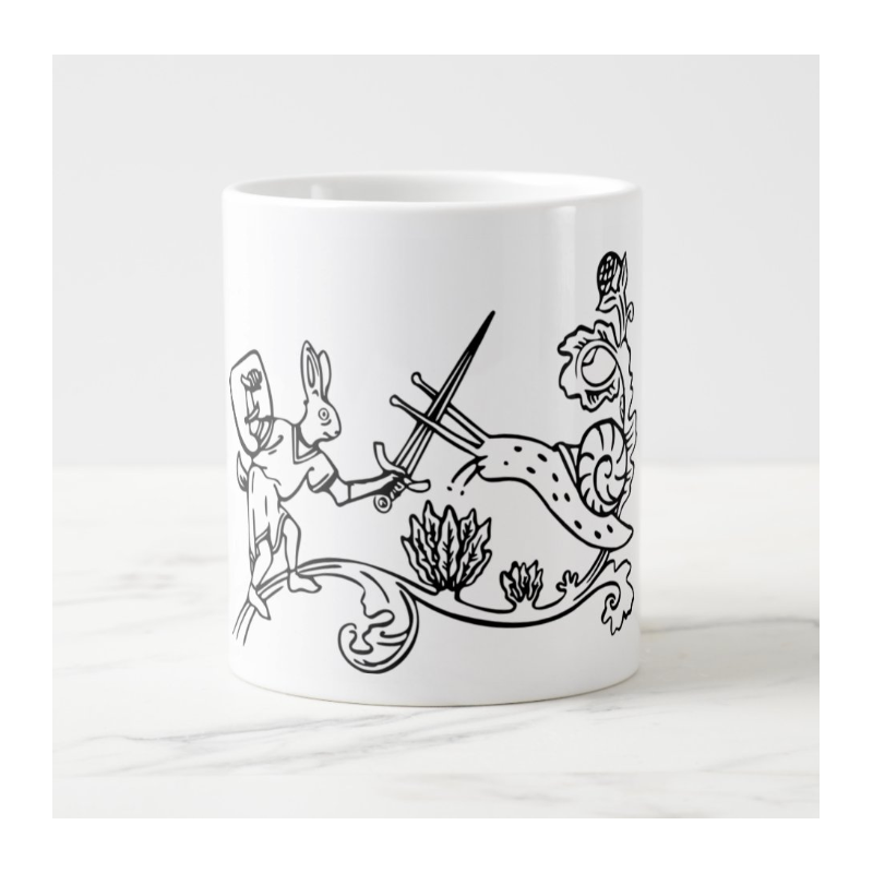 Taza Ceramica, Medieval Figth