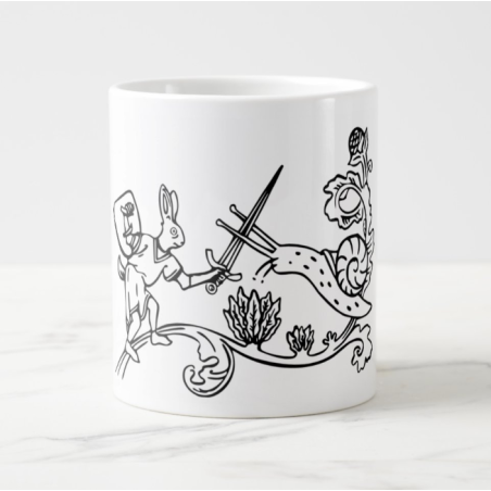 Taza Ceramica, Medieval Figth