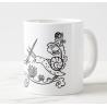 Taza Ceramica, Medieval Figth