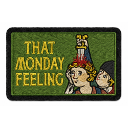 Parche dtf , Bad Monday