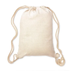 Bolsa imitacion lino personalizada