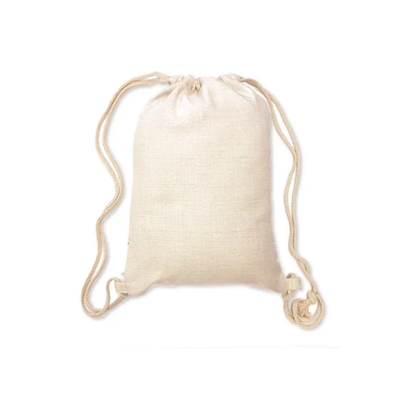 Bolsa imitacion lino personalizada