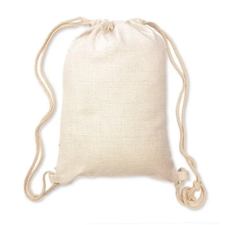 Bolsa imitacion lino personalizada