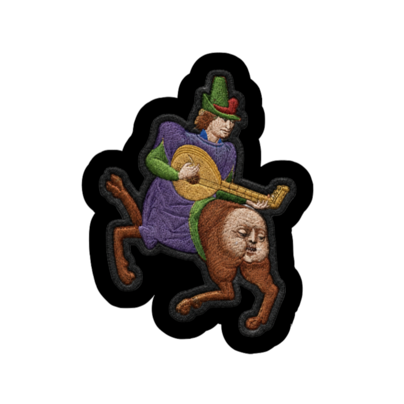 Parche dtf , Medieval bard