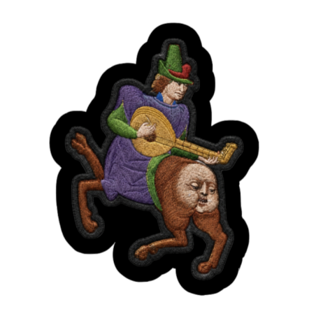 Parche dtf , Medieval bard