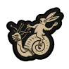 Parche dtf , Bunny Rider