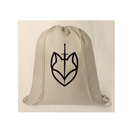 Bolsa imitacion lino personalizable